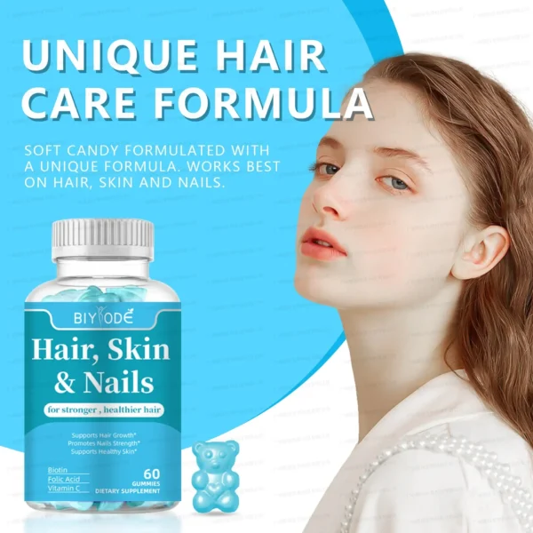 Biotin  Hair Care, Hair Skin and Nails