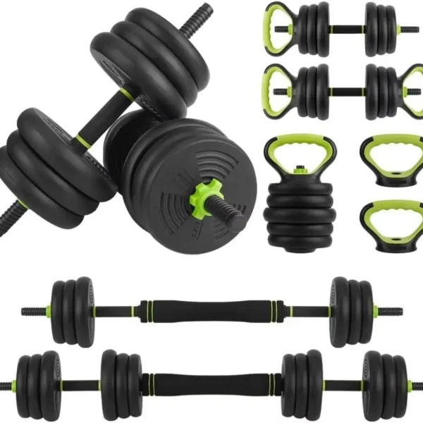 4 in 1 Adjustable Dumbbell Set